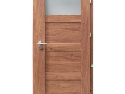 Zestaw drzwiowy Vivento PRESTIGE PI-04, 80 Prawe, Dąb hiszpański z ościeżnicą 140-160